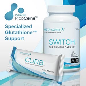 Meta-Switch uses specialized glutathione support for weight loss powered by RiboCeine