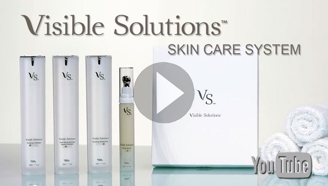 YouTube Video Visible Solutions skin care system from Max International