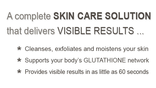 A complete skin care solution that delivers visible results in 6o seconds