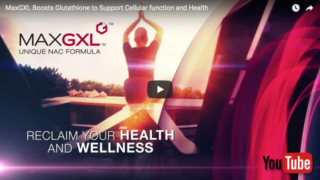 Youtube video MaxGXL provides powerful nutrients to help the body produce more glutathione for better health and more energy.